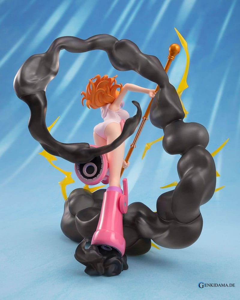 One Piece Figuarts ZERO Extra Battle PVC Statue Nami Lightning Blast 17 cm Ansicht 4