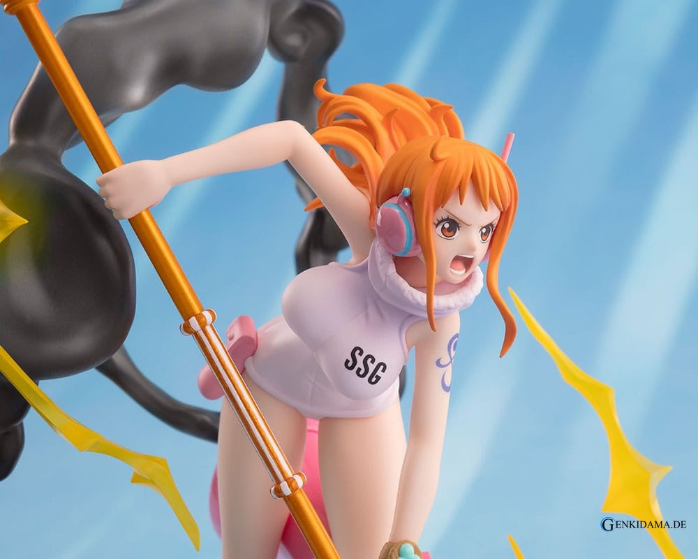 One Piece Figuarts ZERO Extra Battle PVC Statue Nami Lightning Blast 17 cm Ansicht 12