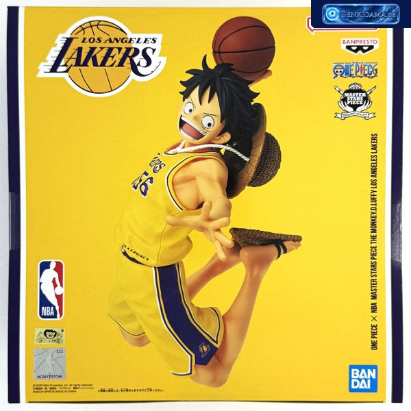 ONE PIECE x NBA MASTER STARS PIECE THE MONKEY.D.LUFFY LOS ANGELES LAKERS Complete Figure [Bandai / BANDAI SPIRITS]