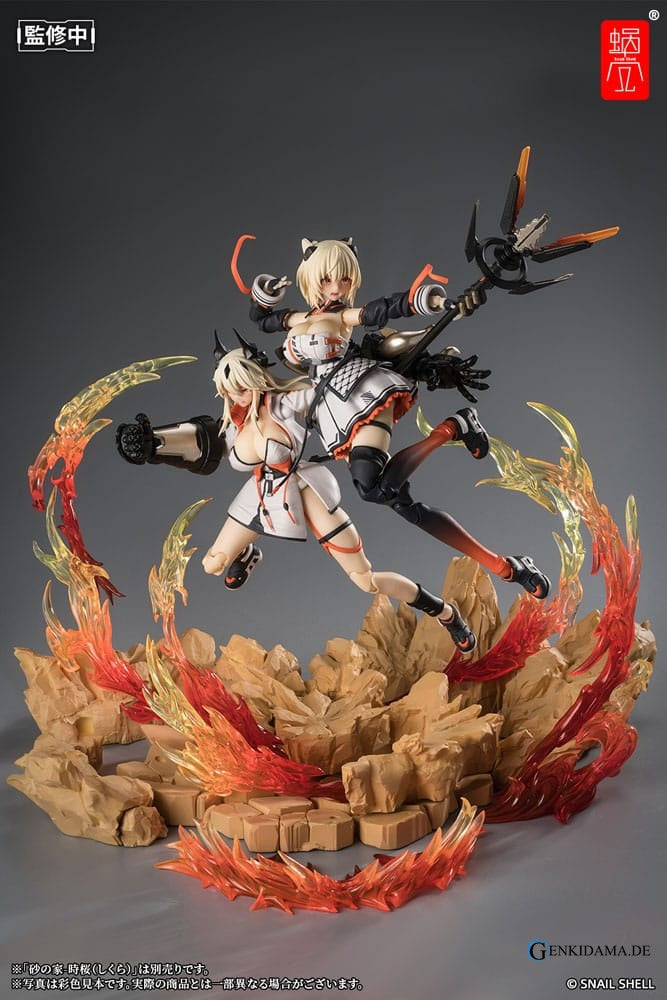 Original Character Actionfigur Kit 1/12 House of Sand - Saori 16 cm Ansicht 3