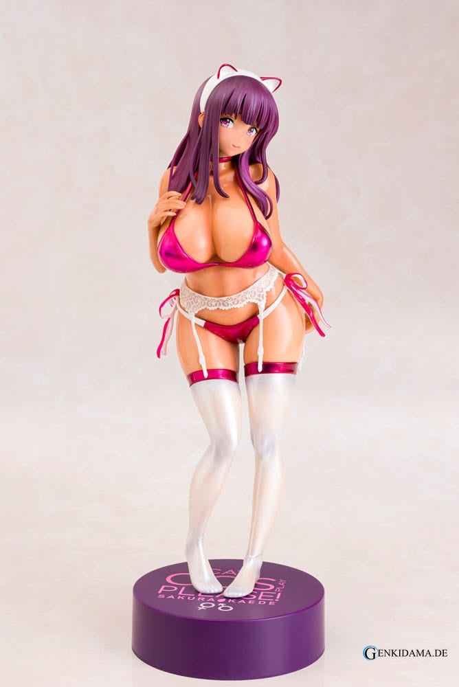 Original Character PVC Statue 1/6 Sakura Kaede Kareshi ni Onegaisarete Cosplay suru Onnanoko 26 cm Ansicht 1