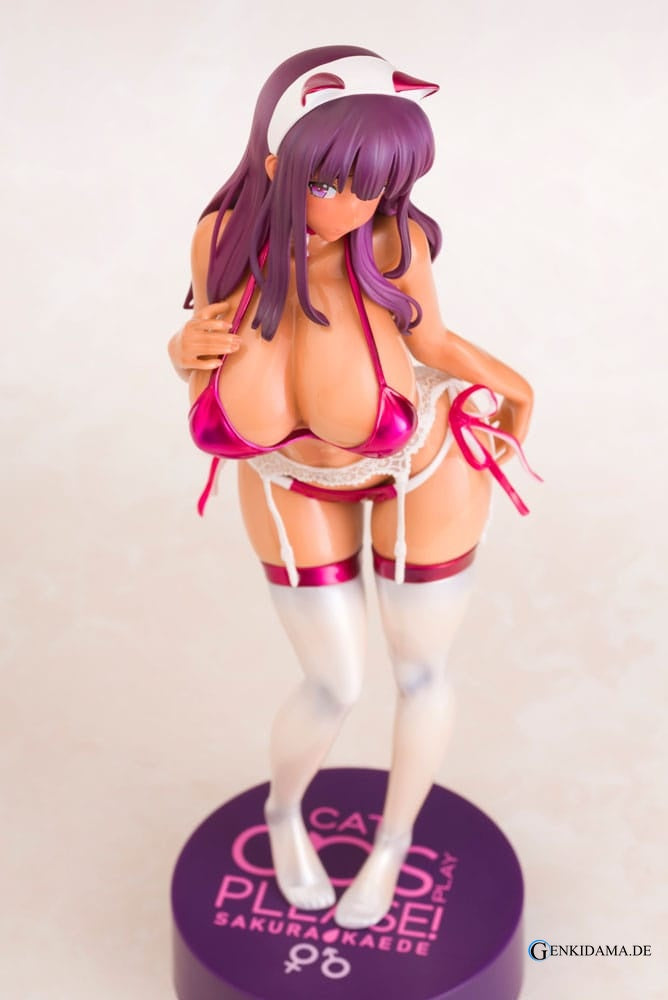 Original Character PVC Statue 1/6 Sakura Kaede Kareshi ni Onegaisarete Cosplay suru Onnanoko 26 cm Ansicht 4