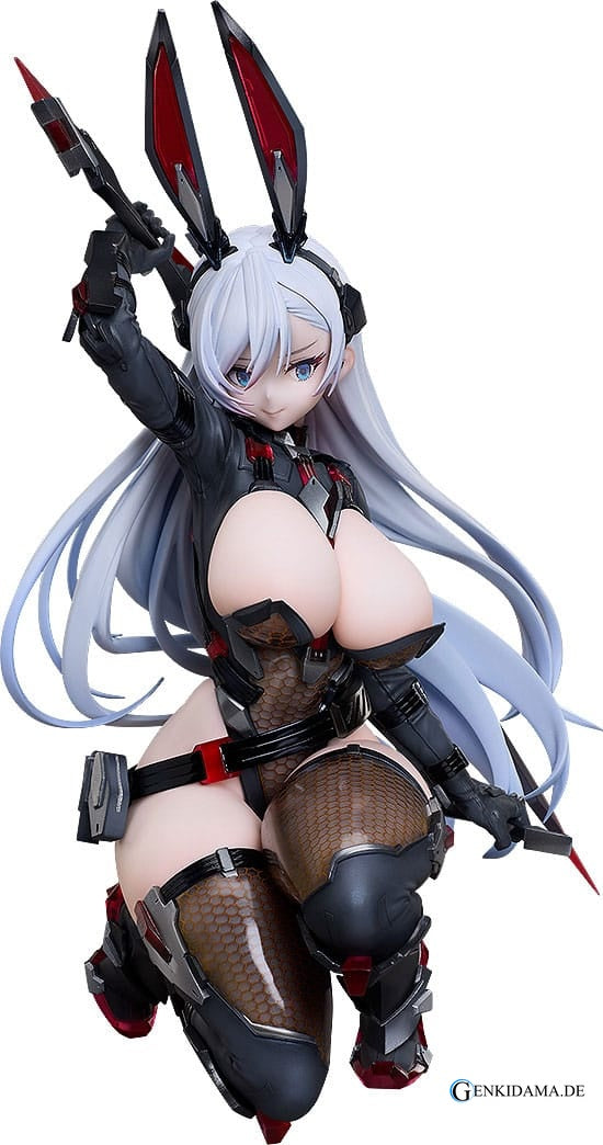 Original Character PVC Statue 1/6 Samurai Bunny Botan Designed by saitom 23 cm Ansicht 1