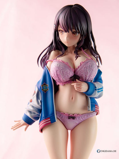 Original Character PVC Statue 1/6 Sukajan Jacket Kanojo wa Cool de Itai! Kyouka Kagura 27 cm Ansicht 17