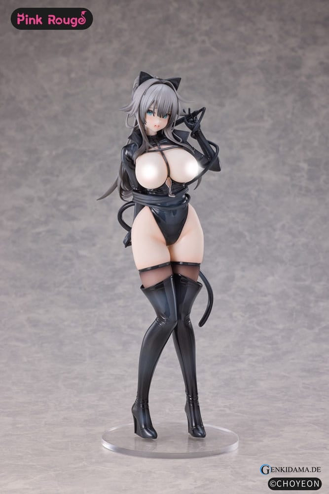 Original Character PVC Statuen 2er-Set 1/6 Cat Woman Happy-chan DX Ver. 27 cm Ansicht 10