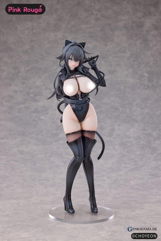 Original Character PVC Statuen 2er-Set 1/6 Cat Woman Happy-chan DX Ver. 27 cm Ansicht 19