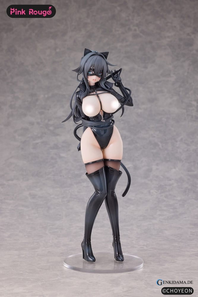 Original Character PVC Statuen 2er-Set 1/6 Cat Woman Happy-chan DX Ver. 27 cm Ansicht 22