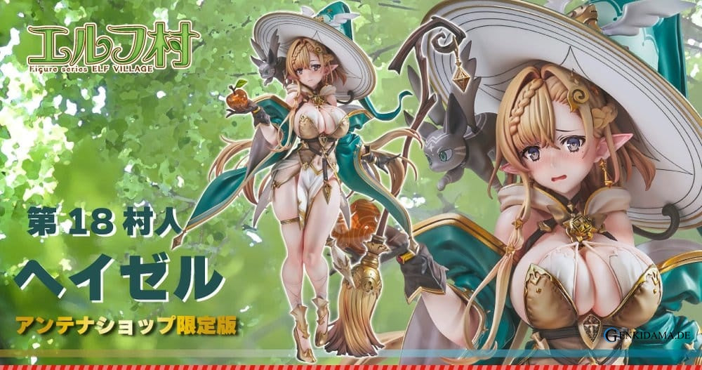 Original Character Vertex Originals Dark Elf Village Series PVC Figur 1/6 18th Villager Hazel Antenna Shop Limited Edition 30 cm Ansicht 9
