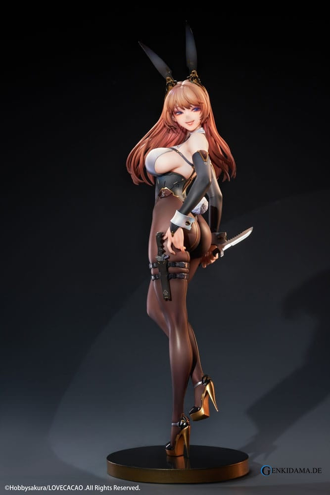 Original Illustration PVC Statue 1/7 Psycho Bunny illustration by LOVECACAO Deluxe Edition 30 cm Ansicht 1