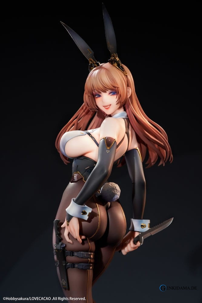 Original Illustration PVC Statue 1/7 Psycho Bunny illustration by LOVECACAO Deluxe Edition 30 cm Ansicht 9