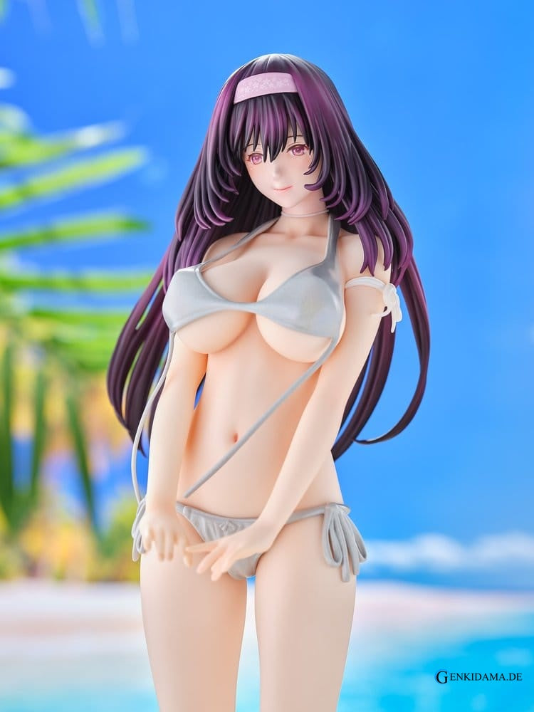 Original Model Statue 1/5 Tomoe Sakura Swimsuit Black Hair Ver. Illustration by Toshi Tsutakaze 32 cm Ansicht 9