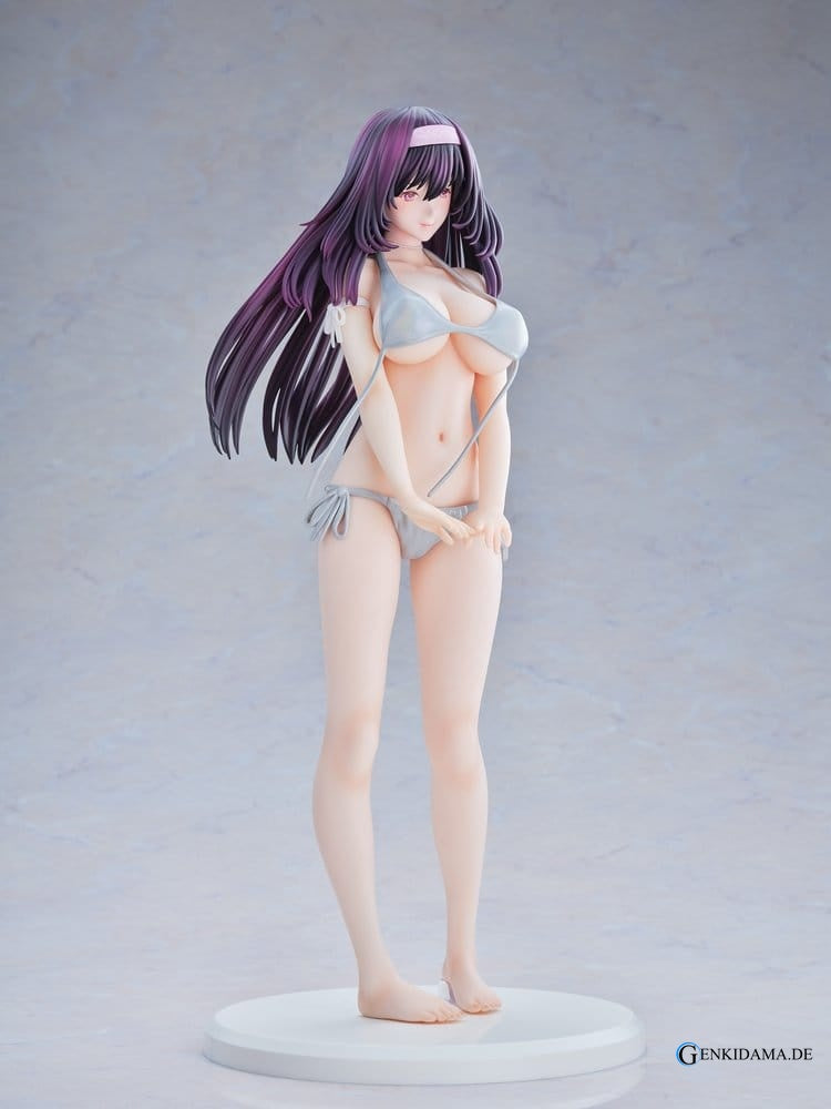Original Model Statue 1/5 Tomoe Sakura Swimsuit Black Hair Ver. Illustration by Toshi Tsutakaze 32 cm Ansicht 12