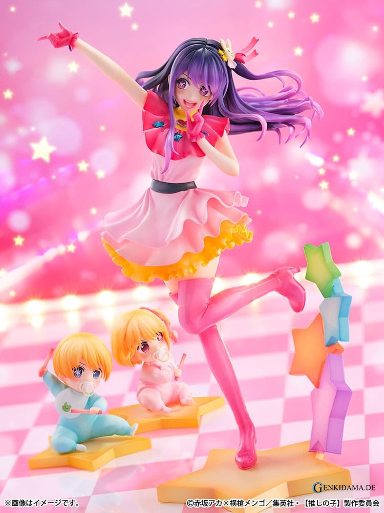 Oshi no Ko SHIBUYA SCRAMBLE FIGURE PVC Statue 1/6 Ai, Aqua, Ruby 25 cm Ansicht 12