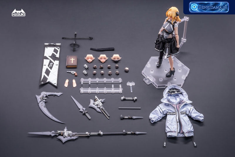 pocket art Series PA009 ORIG.ver White Bishop Marianne 1/12 Complete Model Action Figure [LYNXPULSE / HASUKI] Ansicht 11