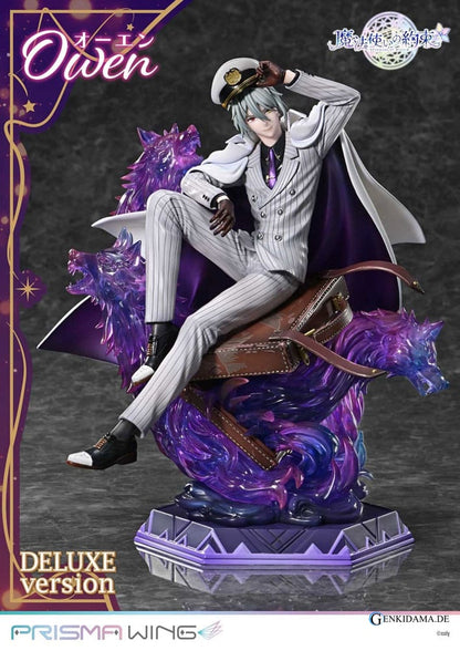 Promise of Wizard Prisma Wing PVC Statue 1/7 Owen Deluxe Version 26 cm Ansicht 1