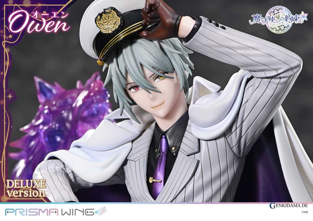 Promise of Wizard Prisma Wing PVC Statue 1/7 Owen Deluxe Version 26 cm Ansicht 20