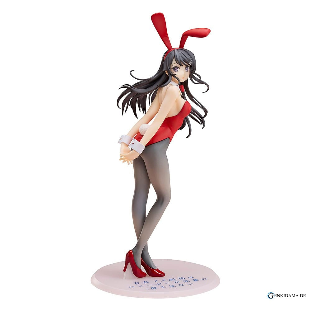 Rascal Does Not Dream of Bunny Girl Senpai Statue 1/7 Mai Sakurajima Red Bunny Girl Ver. 27 cm Ansicht 1