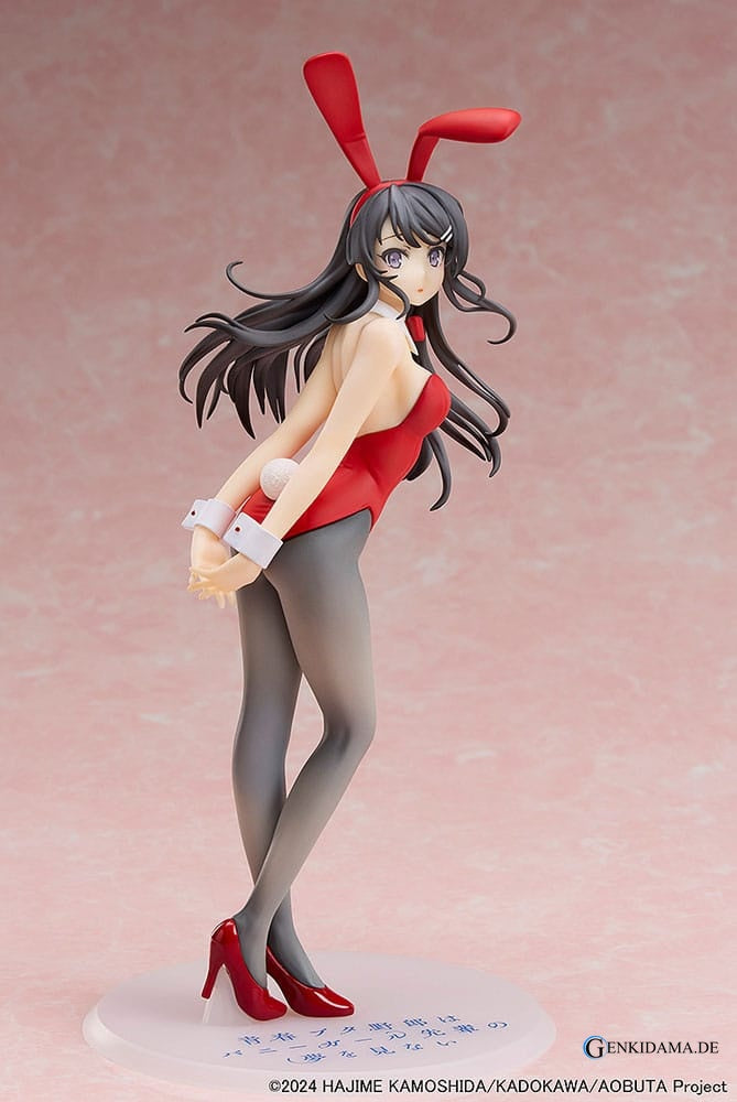 Rascal Does Not Dream of Bunny Girl Senpai Statue 1/7 Mai Sakurajima Red Bunny Girl Ver. 27 cm Ansicht 2