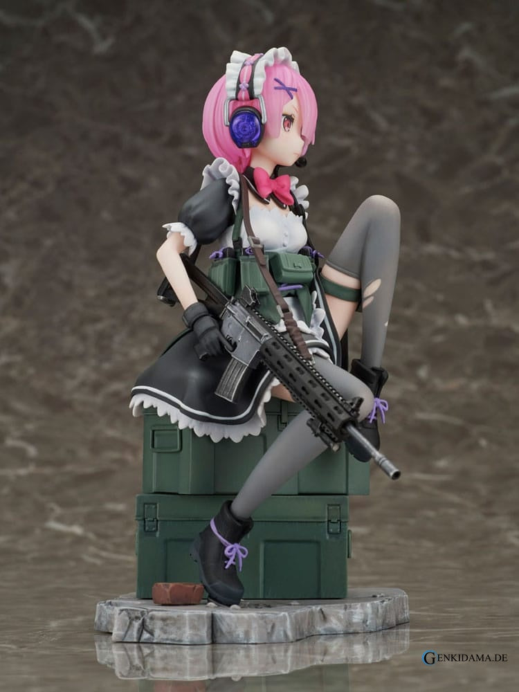Re:Zero Starting Life in Another World PVC Statue 1/7 Ram Military Ver. 20 cm Ansicht 8
