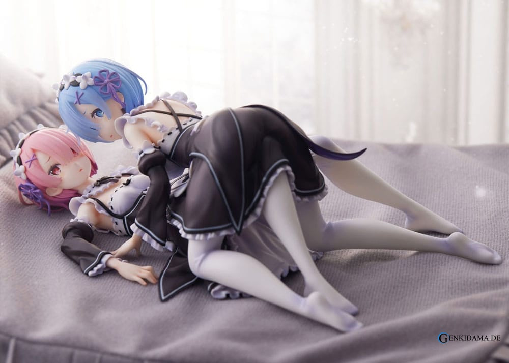 Re:Zero Starting Life in Another World PVC Statue 1/7 Ram & Rem 9 cm Ansicht 2
