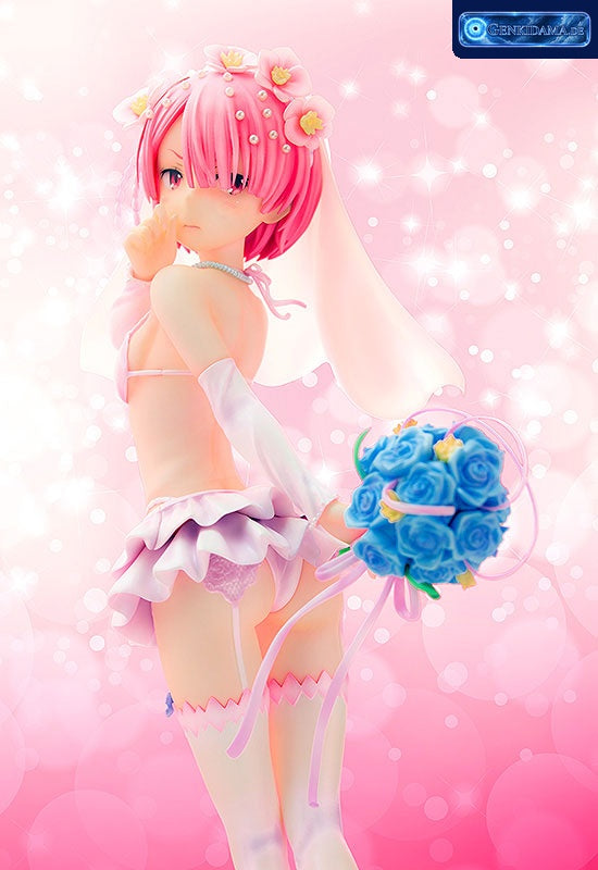 Re:ZERO -Starting Life in Another World- Ram Wedding Ver. 1/7 Complete Figure [Phat Company] Ansicht 6