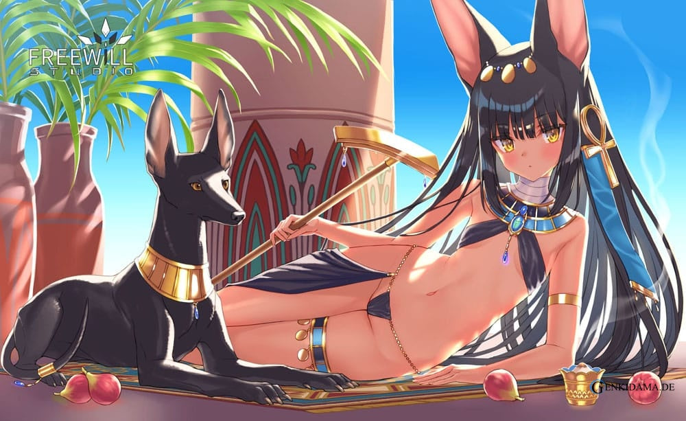 Short Break of Anubis Illustrated by Nigi Komiya 1/7 Complete Figure [FREEWILLSTUDIO] - Bonus Ansicht 15