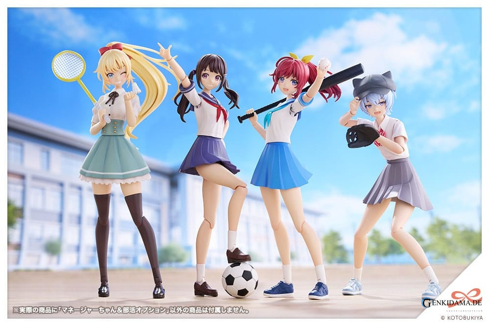 Sousai Shojo Teien Plastic Model Kit 1/10 Club Manager & Sporting Goods 15 cm Ansicht 7