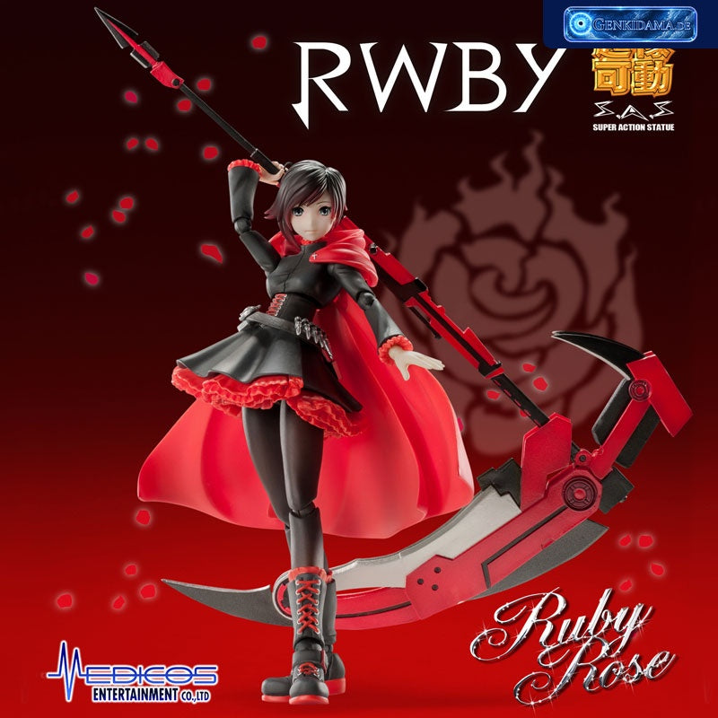 Super Action Statue - RWBY: Ruby Rose Complete Figure [Medicos Entertainment] Ansicht 10