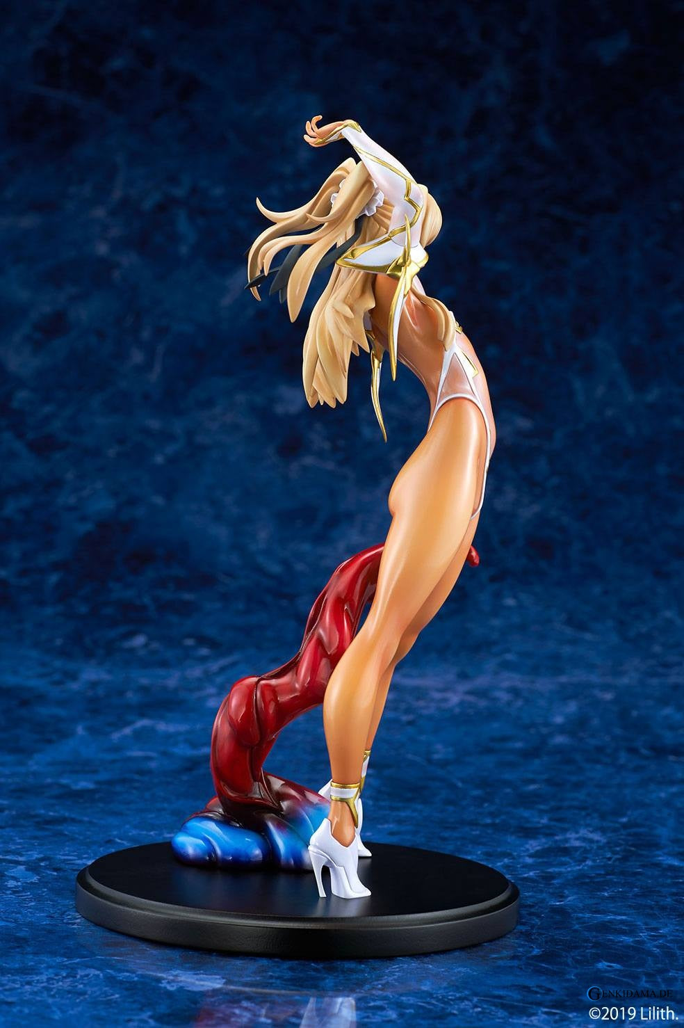 Tentacle and Witches PVC Statue 1/6 Lily Ramses Futaba Bikyaku Misetsuke Ver. 25 cm Ansicht 10