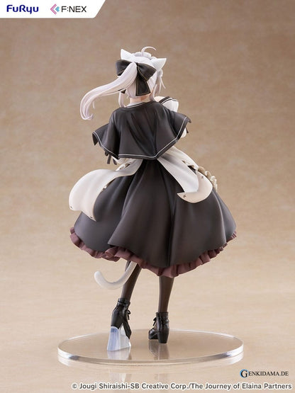 Wandering Witch: The Journey of Elaina F:NEX PVC Statue 1/7 Elaina Maid costume with cat ears Ver. 24 cm Ansicht 3