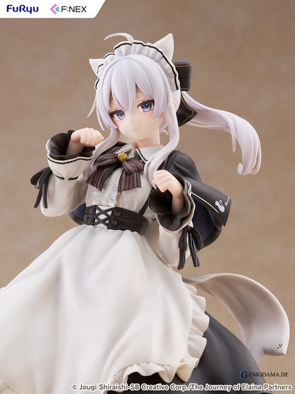 Wandering Witch: The Journey of Elaina F:NEX PVC Statue 1/7 Elaina Maid costume with cat ears Ver. 24 cm Ansicht 14