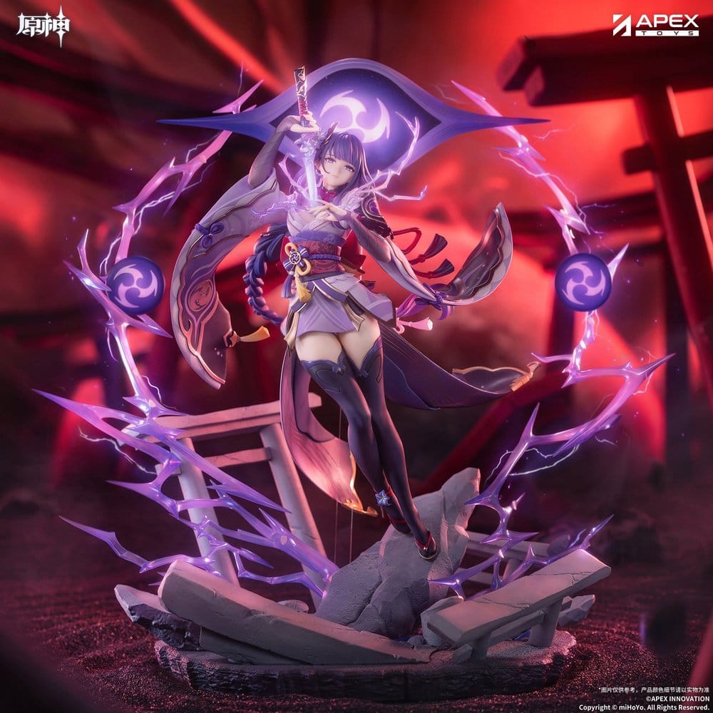 Genshin Impact PVC Figur Raiden Shogun Plane of Euthymia Ver. - Anime Figuren günstig kaufen