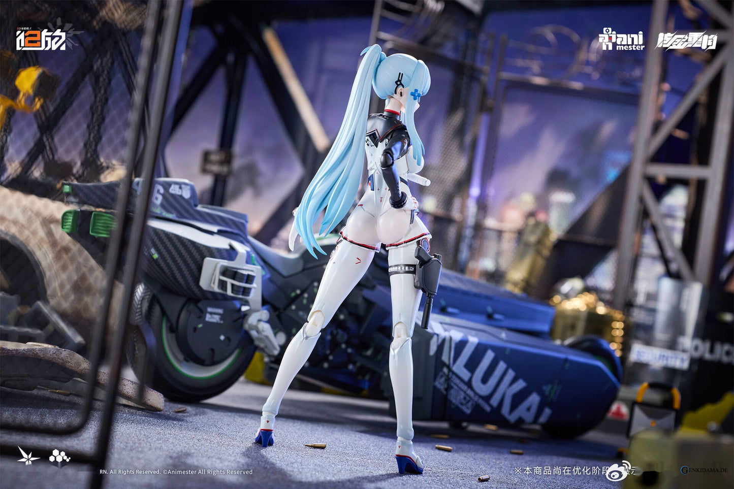 Girls` Frontline 2: Exilium Klukai -Speed Star- Motorcycle 1/12 Scale Plastic Model Kit (Plastic model) - Anime Figuren günstig kaufen