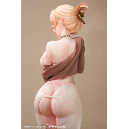Original Character PVC Statue 1/7 Hitozuma Elf Illustration by Sue Deluxe Edition 26 cm