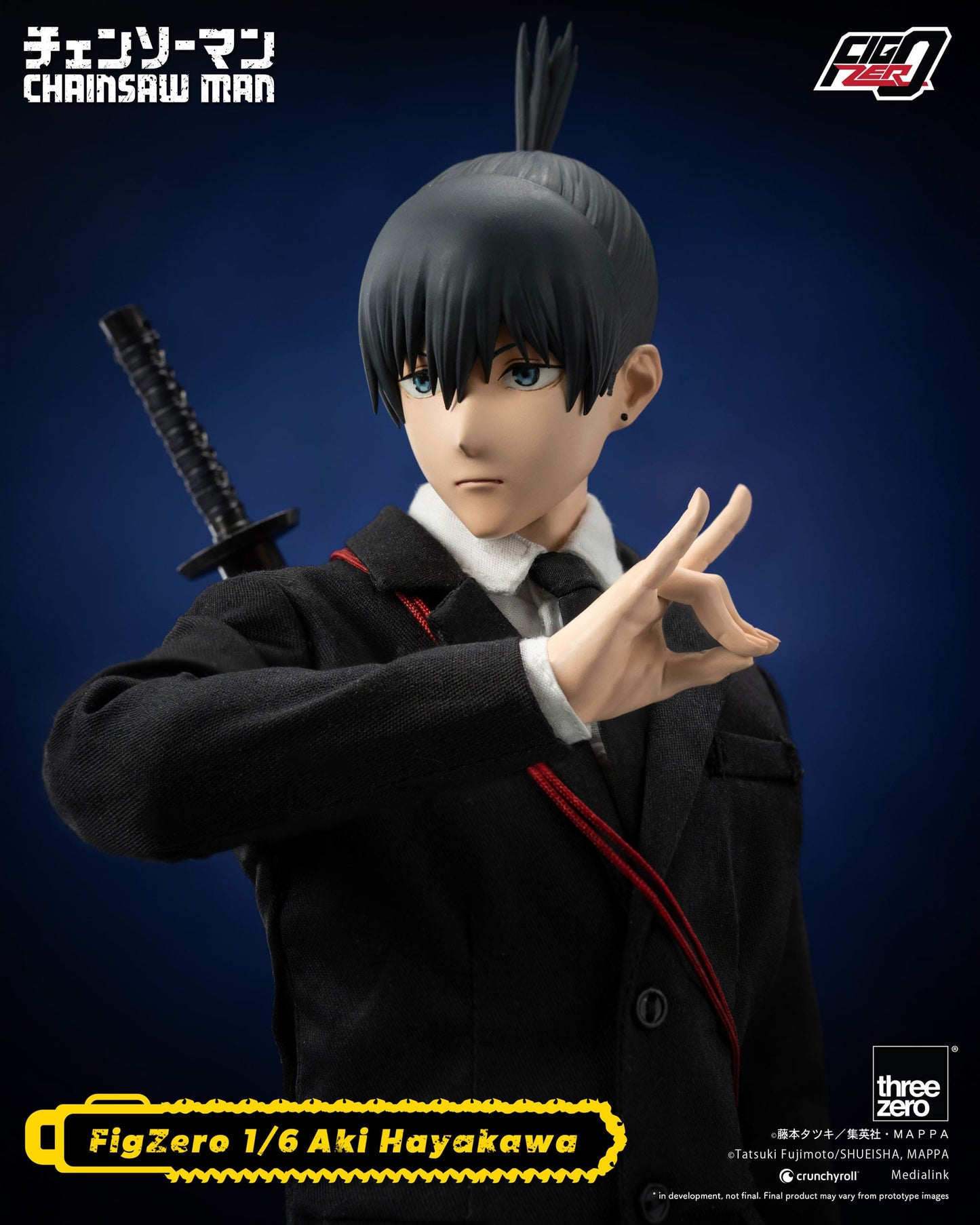 Aki Hayakawa - FigZero - Chainsaw Man - ThreeZero - Anime Figuren günstig kaufen