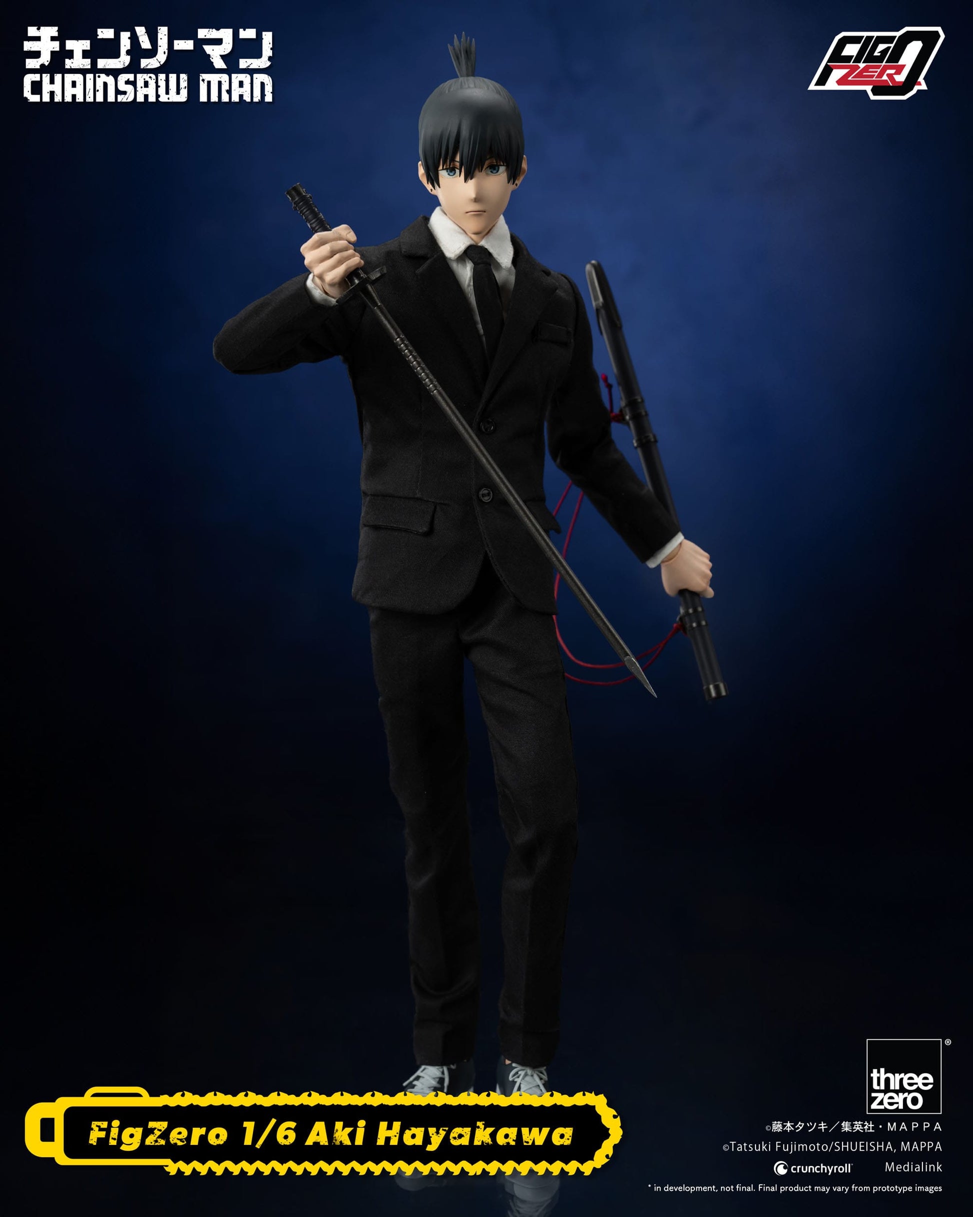 Aki Hayakawa - FigZero - Chainsaw Man - ThreeZero - Anime Figuren günstig kaufen