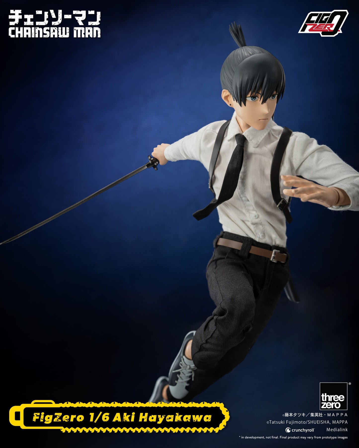 Aki Hayakawa - FigZero - Chainsaw Man - ThreeZero - Anime Figuren günstig kaufen