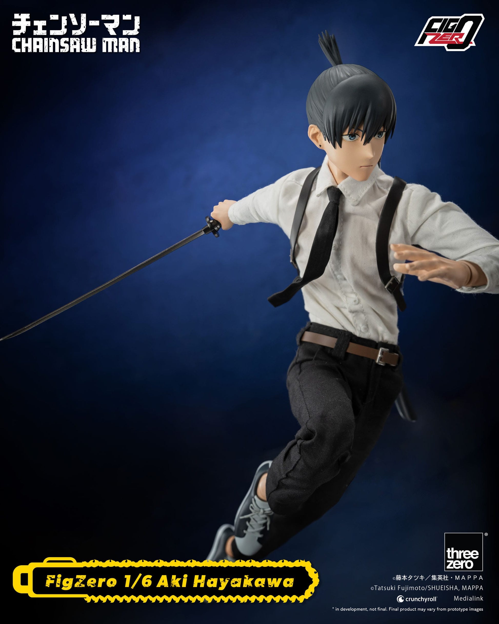 Aki Hayakawa - FigZero - Chainsaw Man - ThreeZero - Anime Figuren günstig kaufen