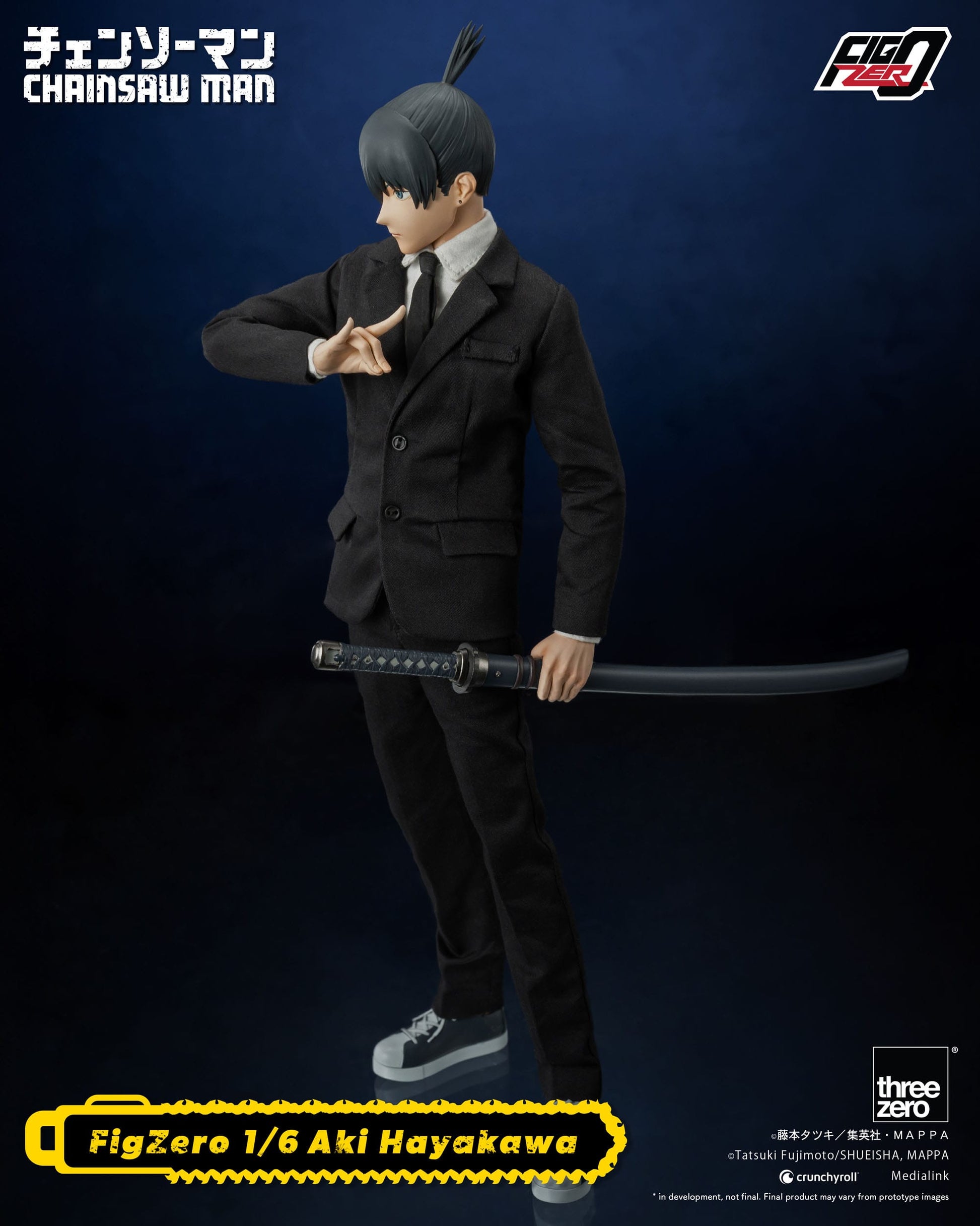 Aki Hayakawa - FigZero - Chainsaw Man - ThreeZero - Anime Figuren günstig kaufen