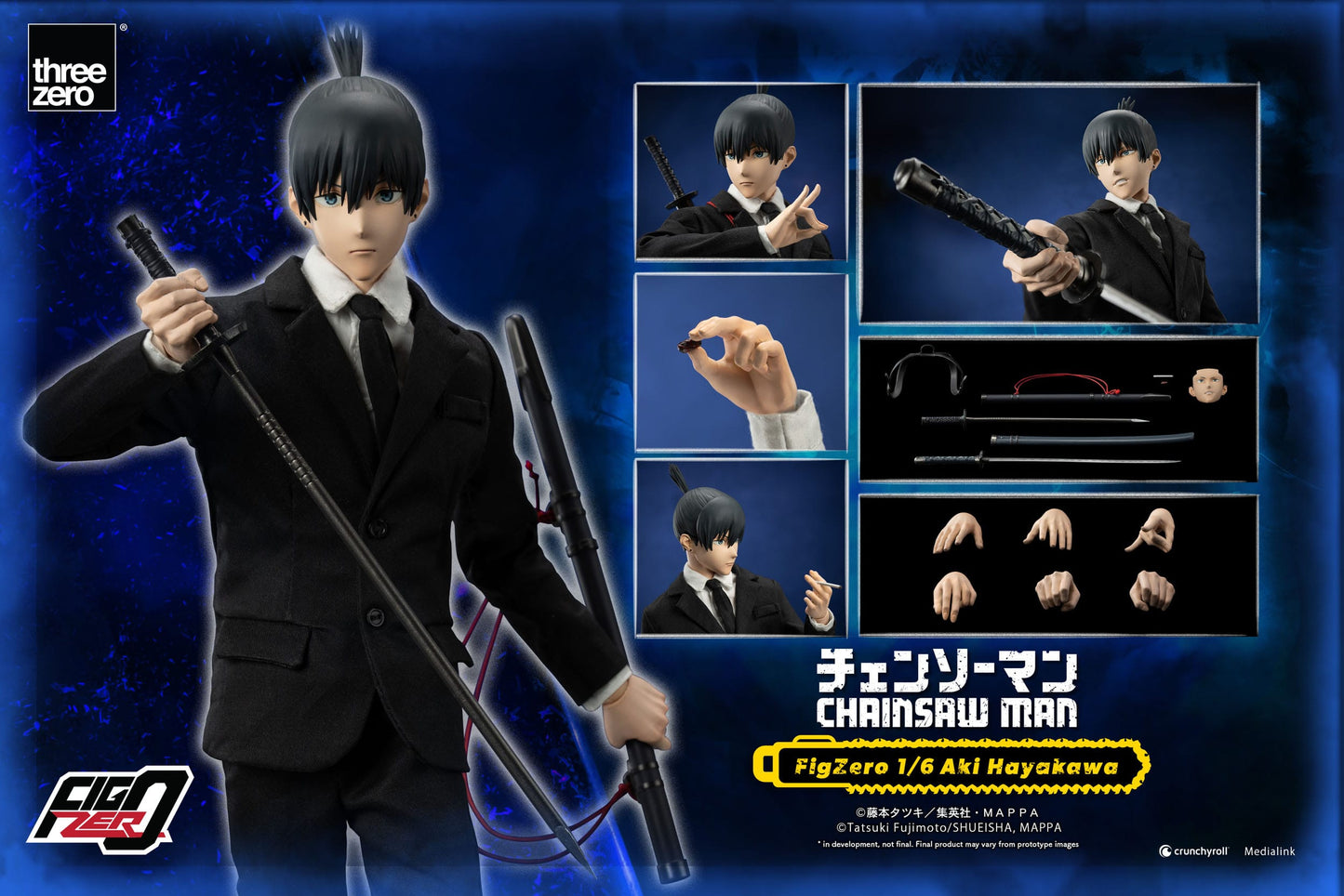 Aki Hayakawa - FigZero - Chainsaw Man - ThreeZero
