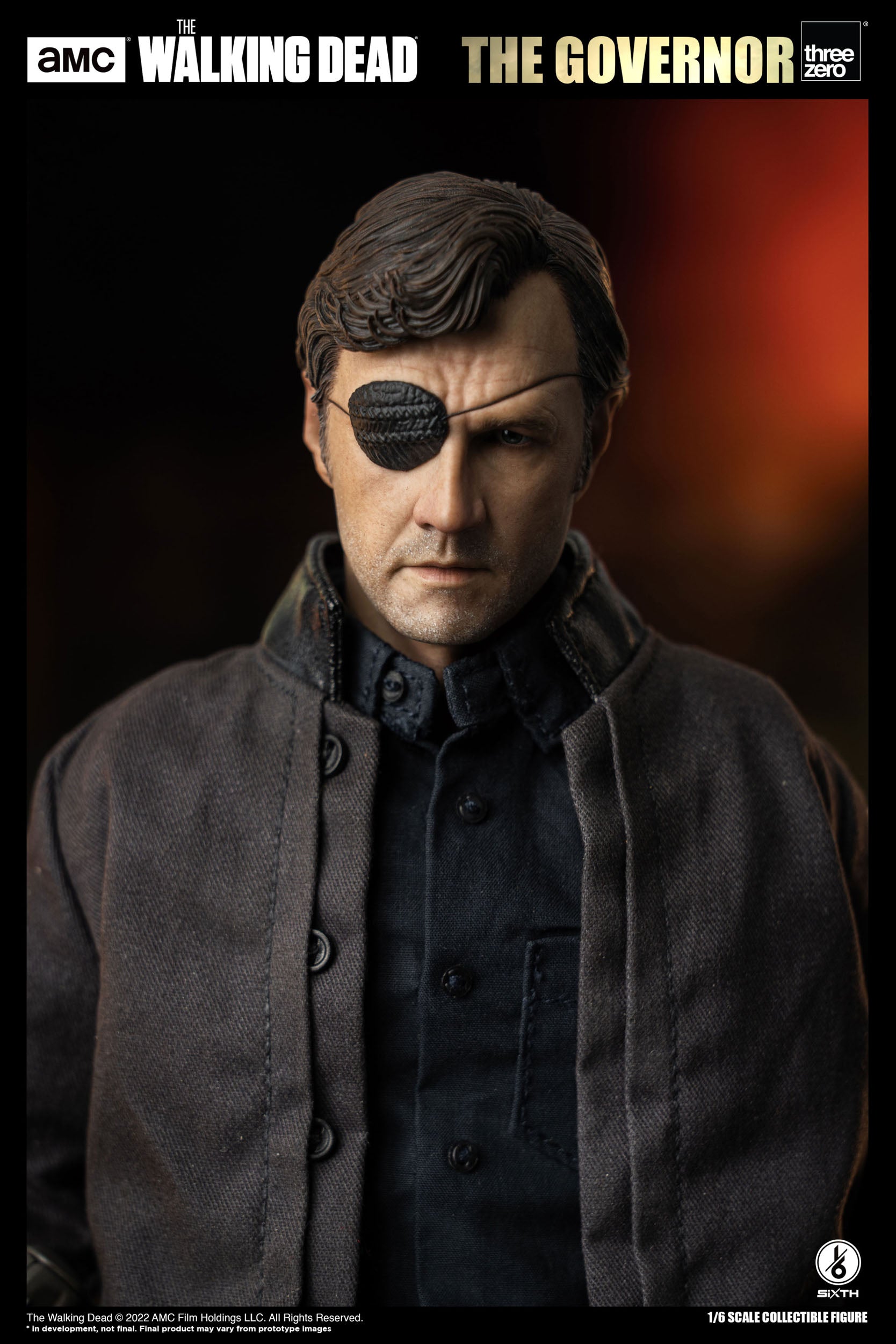 The Governor - The Walking Dead - ThreeZero - Anime Figuren günstig kaufen