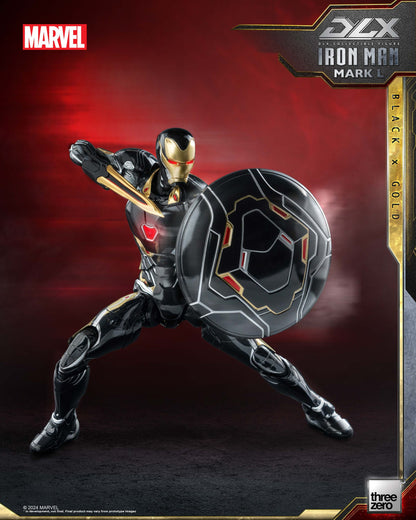 Iron Man Mark 50 (Black X Gold) ThreeZero - Anime Figuren günstig kaufen