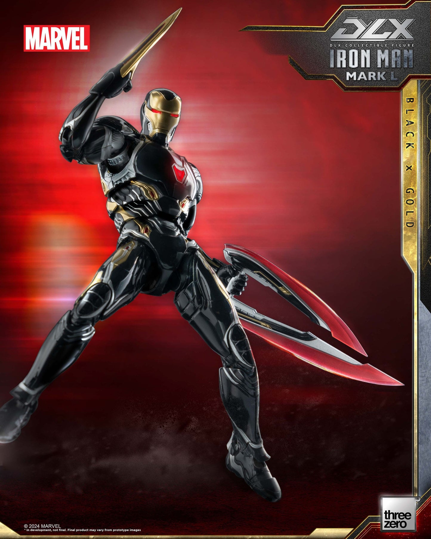 Iron Man Mark 50 (Black X Gold) ThreeZero