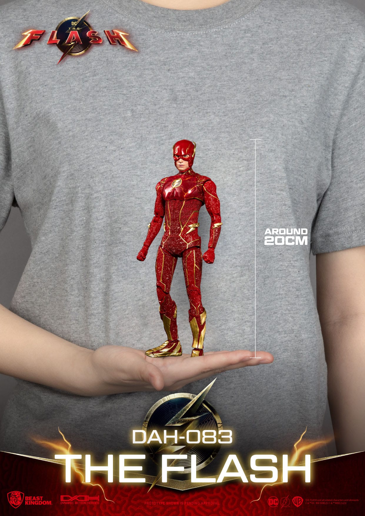 The Flash - Normal Ver. - 8ction Heroes - Beast Kingdom Toys - Anime Figuren günstig kaufen