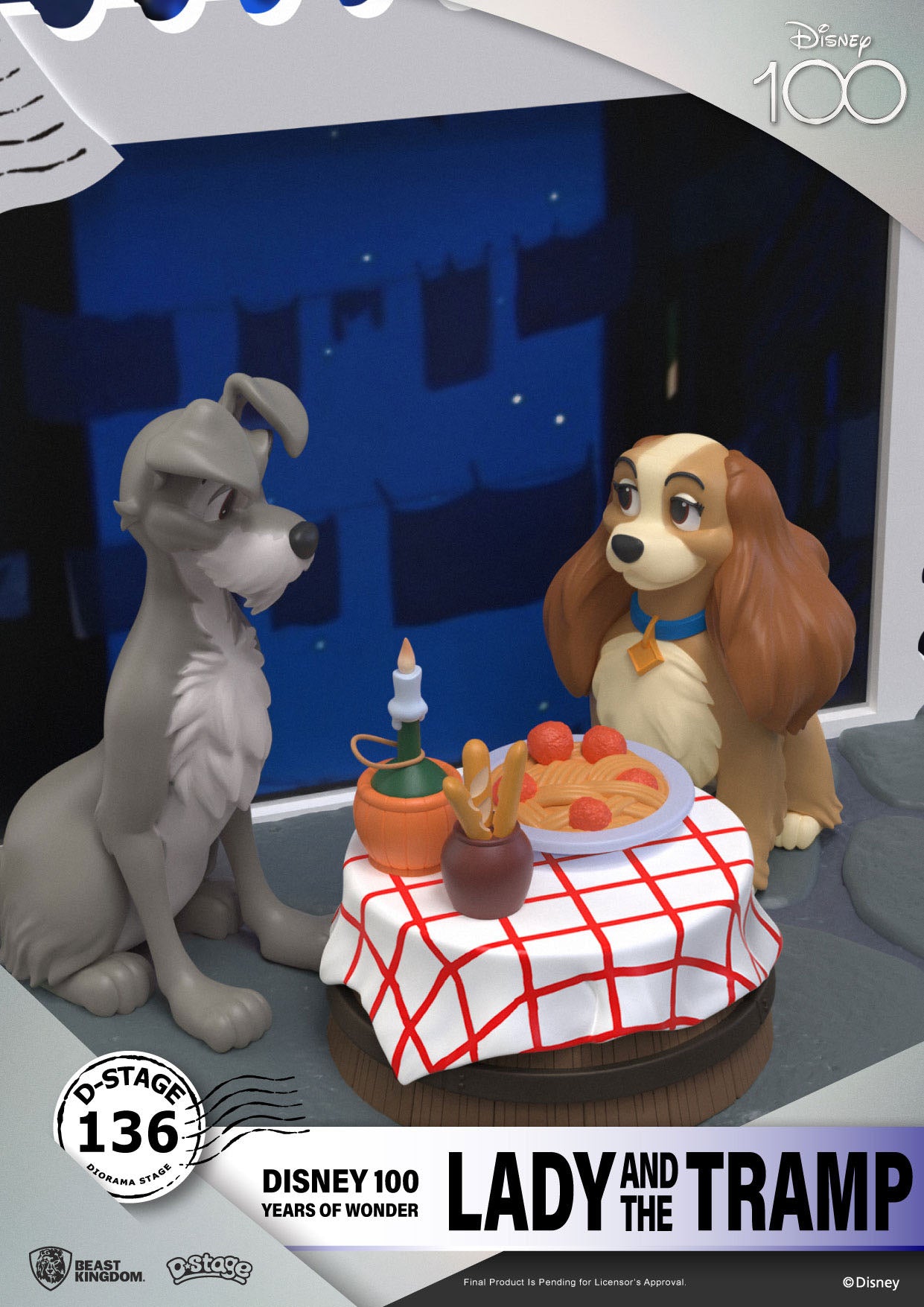 Susi und Strolch - Diorama D-Stage - Beast Kingdom - Anime Figuren günstig kaufen