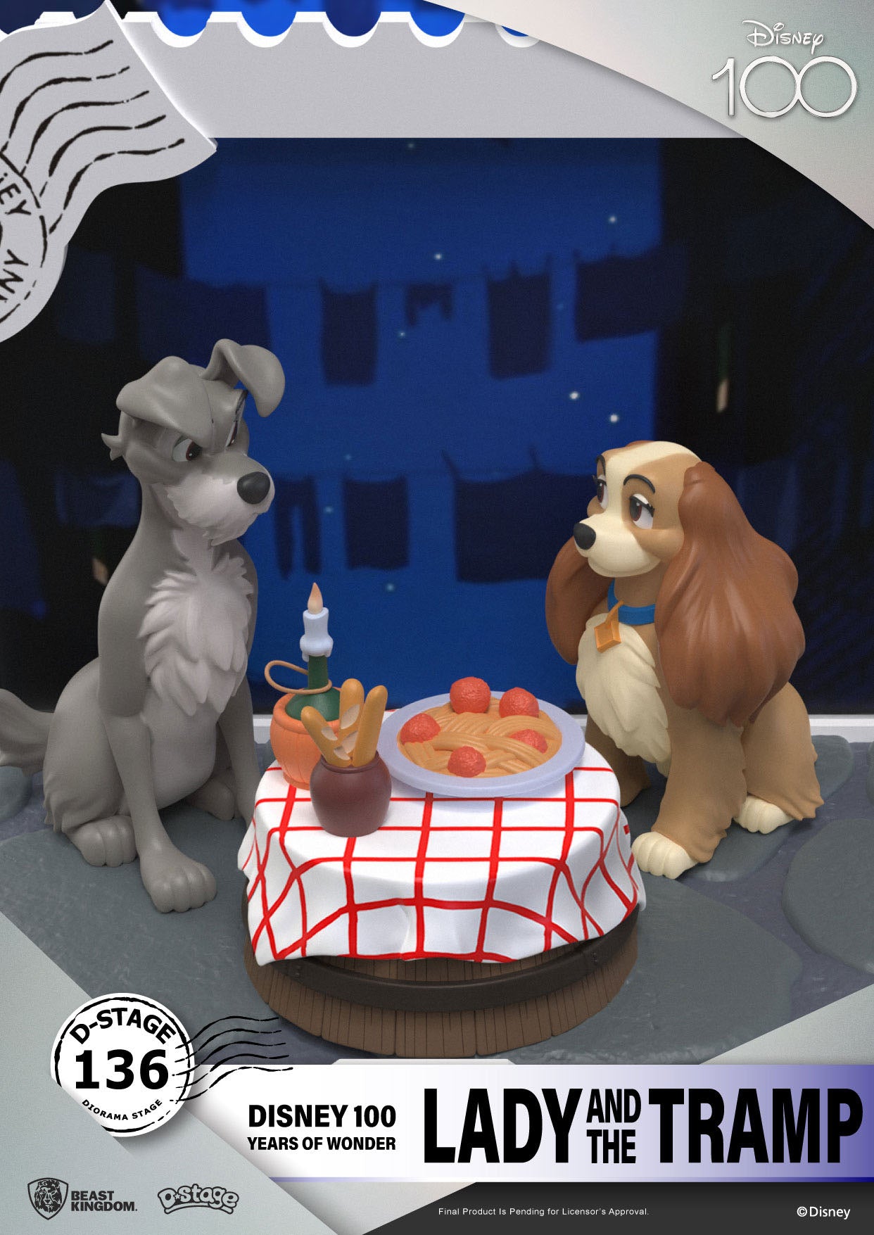 Susi und Strolch - Diorama D-Stage - Beast Kingdom - Anime Figuren günstig kaufen
