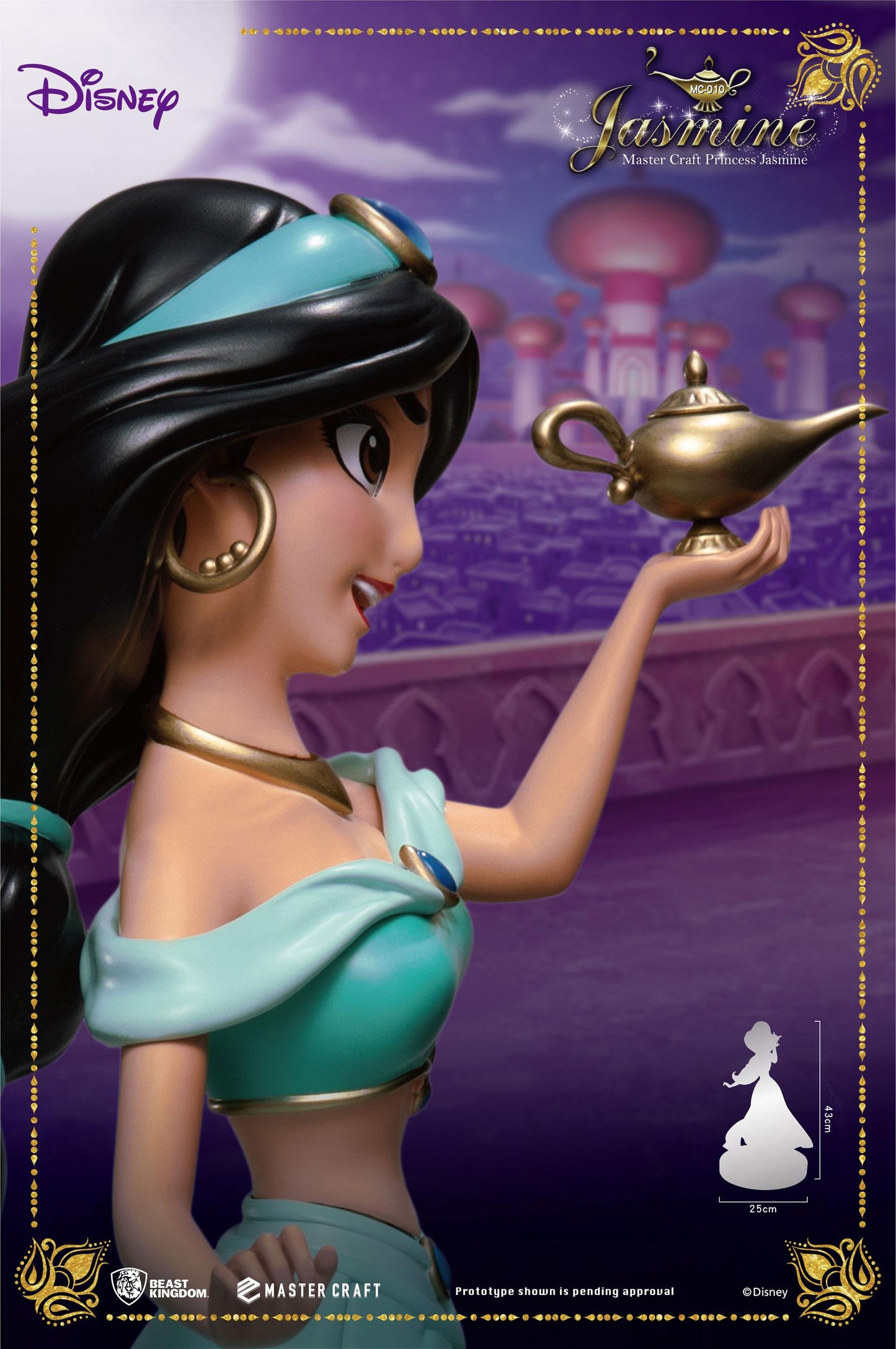 Master Craft Statue Jasmin aus Disney Aladdin