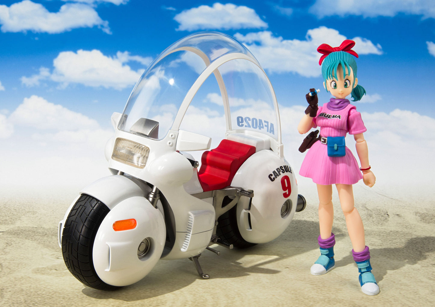 Bulma's Motorbike -Hoipoi Capsule No.9- - SHFiguarts - Dragon Ball