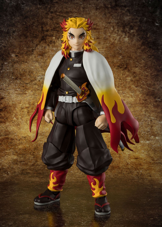 Kyojuro Rengoku S.H.Figuarts Bandai Tamashii Nations - Anime Figuren günstig kaufen