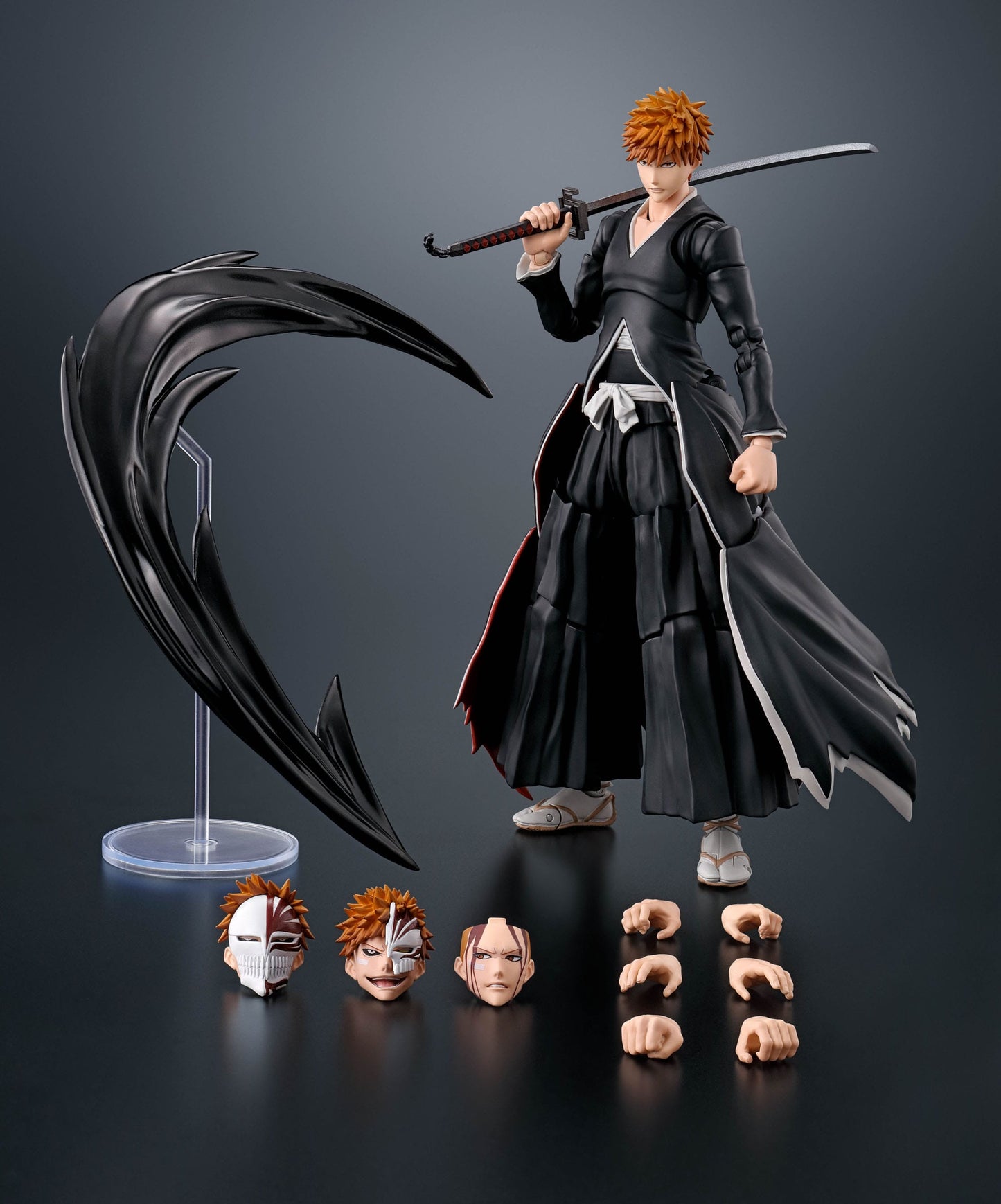 Ichigo Kurosaki Getsugatensho SH Figuarts Bandai Tamashii Nations